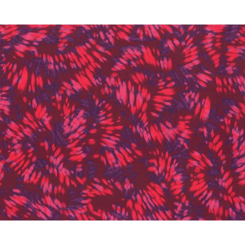 Viskosekreppstoff BATIK, Batik-Muster, fuchsia, Hilco