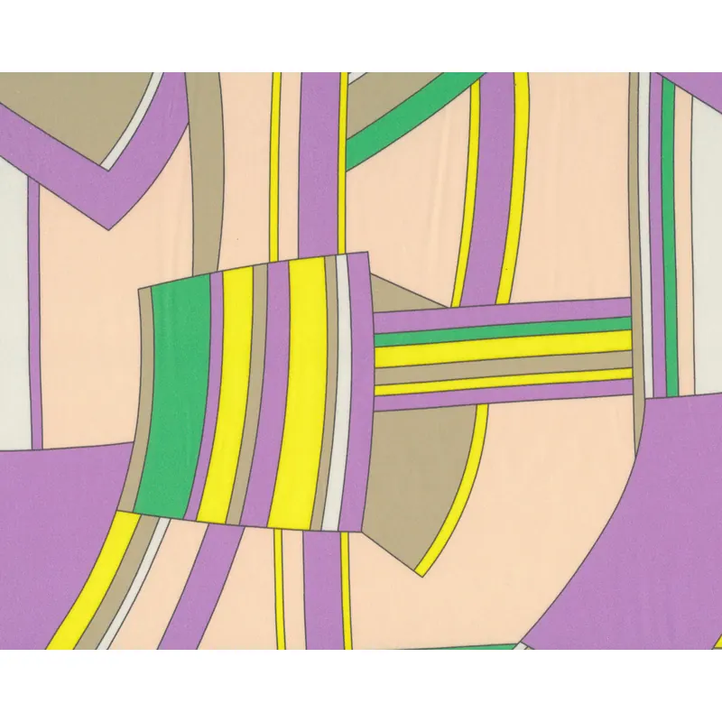 Viskosesatinsstoff mit seidigem Griff, ABSTRAKTA Grafikmuster, burda style