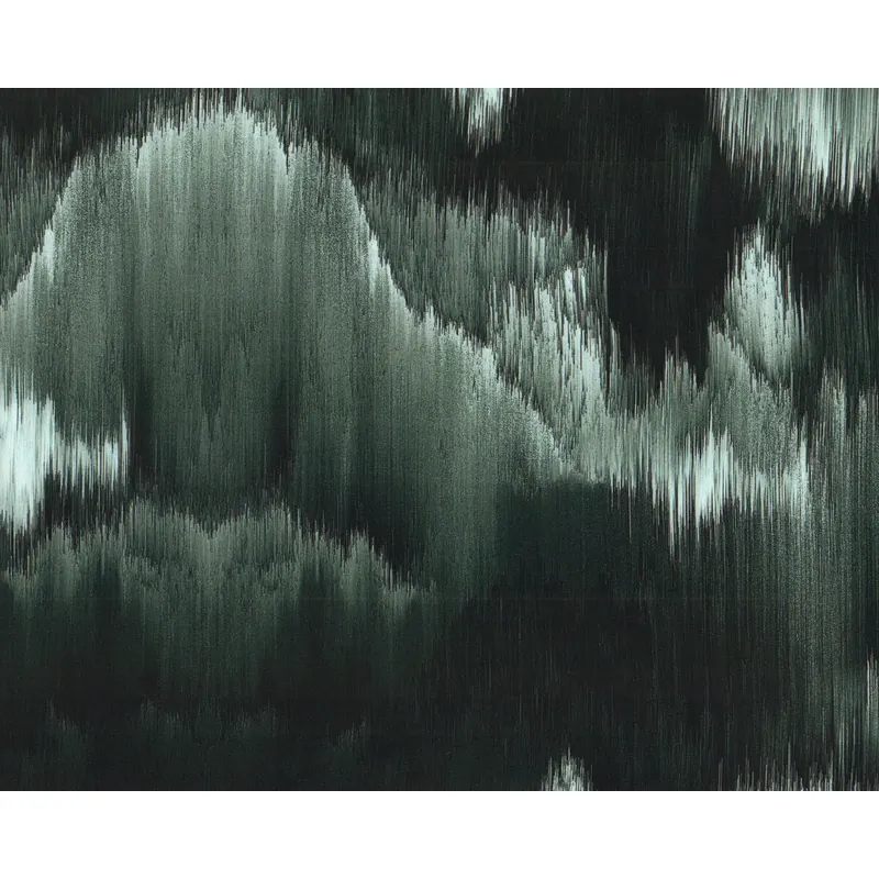 Viskosestoff DRIPSTONES, mintgrün-schwarz, Thorsten Berger