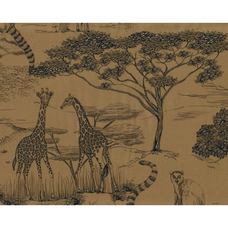 Viskosestoff RANIA, Animalprint, Hilco
