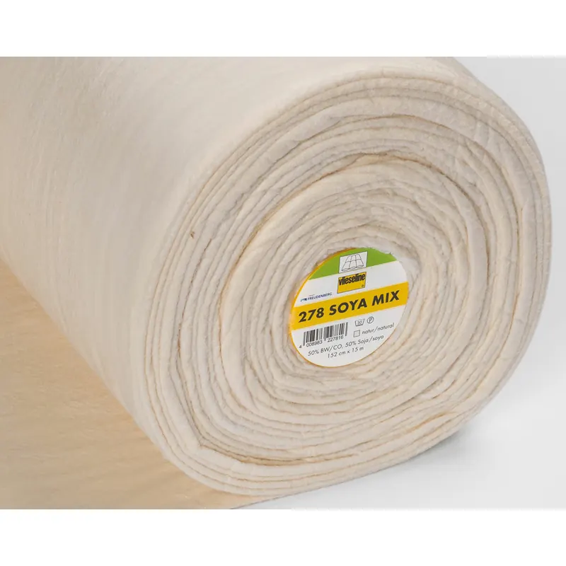 Volumenvlies 278 SOYA MIX mit Baumwolle, Vlieseline