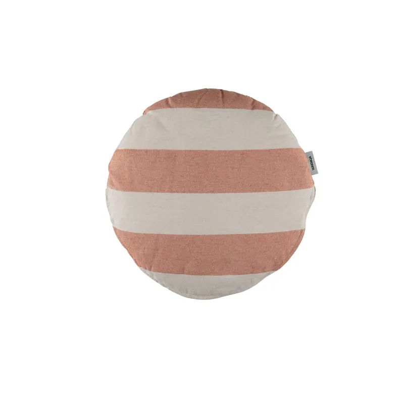 vtwonen Kissen ko Bold Round Cushion_Peach_UV_UV_Dia 40cm diameter 40 cm 1 Zier orange