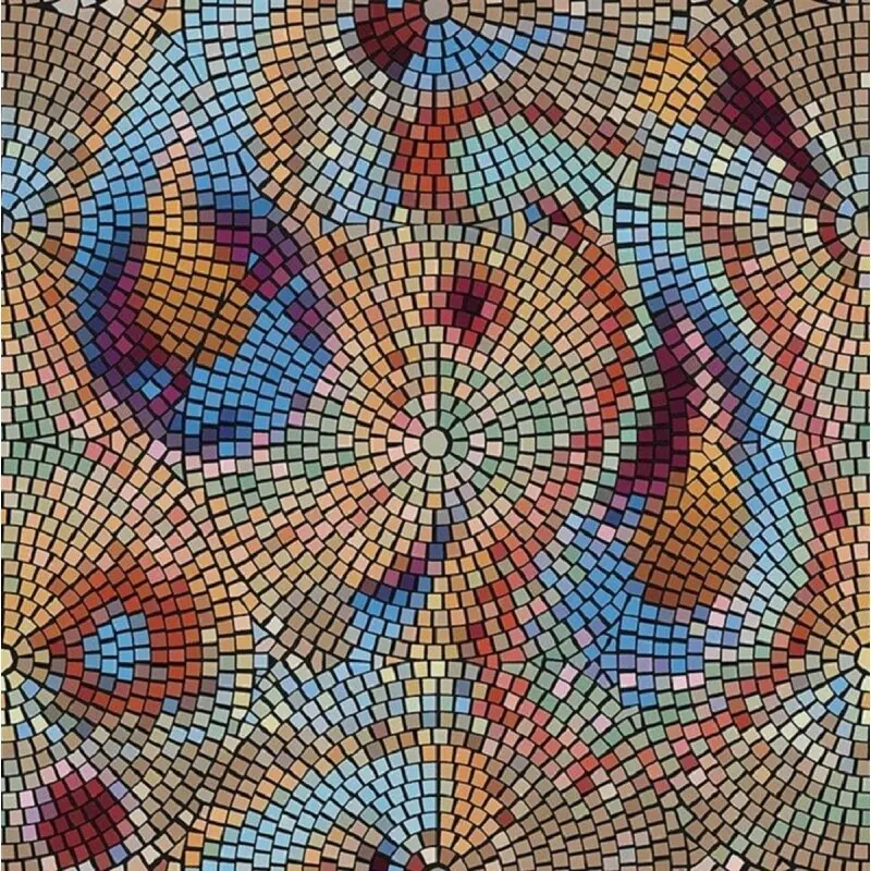 Wachstuch Tischdecke abwischbar Vliesrücken 140 cm breit individuelle Längen ca.140 x 700 cm Design MOA
