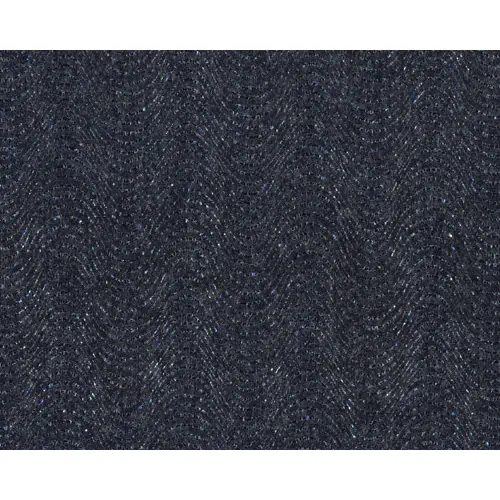 Walkstoff SILVER WOOL, Metall-Fischgrat-Optik, anthrazit-silber, Toptex