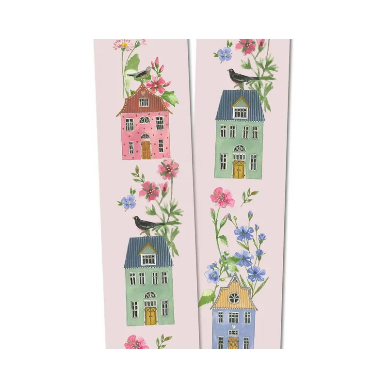 Webband HÄUSER & BLÜTEN von Acufactum