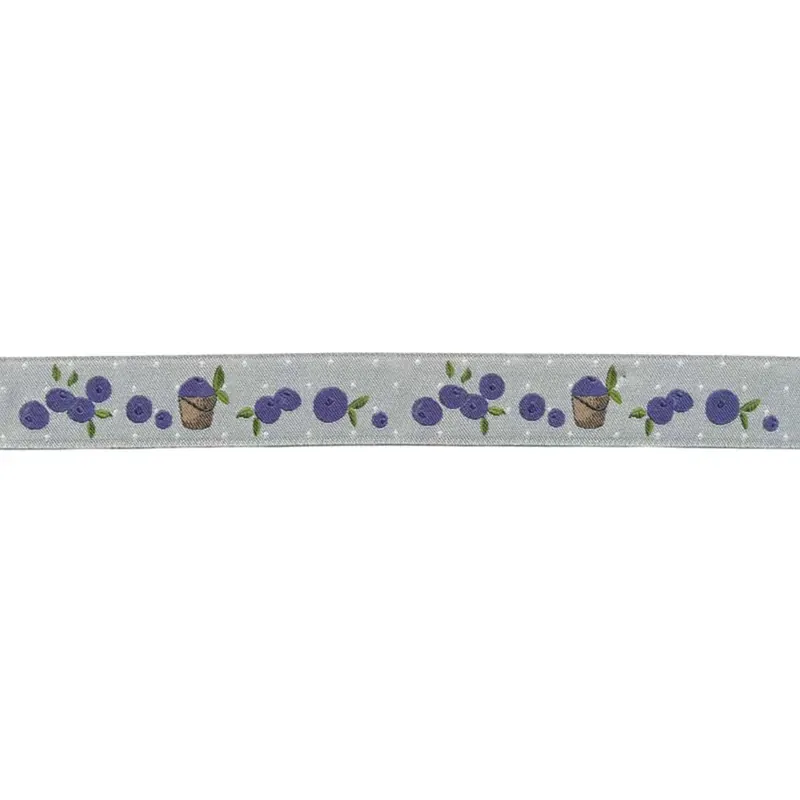 Webband HEIDELBEEREN, Silke Leffler, Acufactum