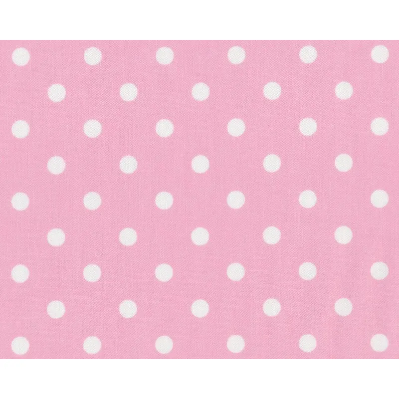 Westfalenstoffe CAPRI, regelmäßige Tupfen-Punkte, rosa-weiß