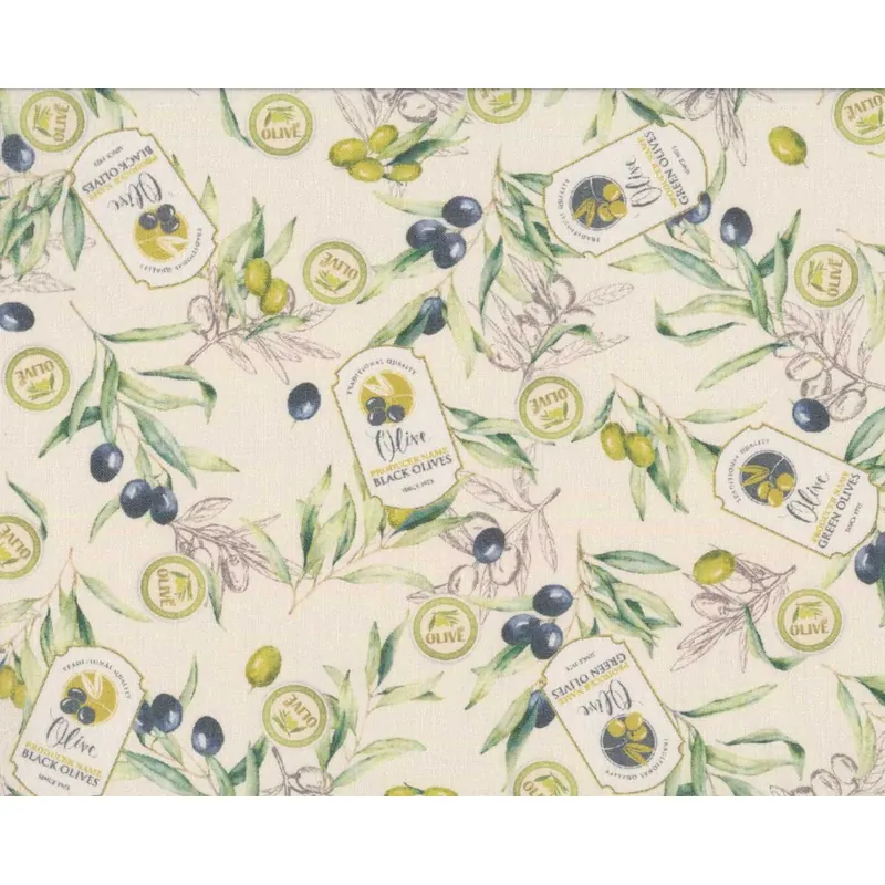 Westfalenstoffe NIZZA, Oliven, beige-grün