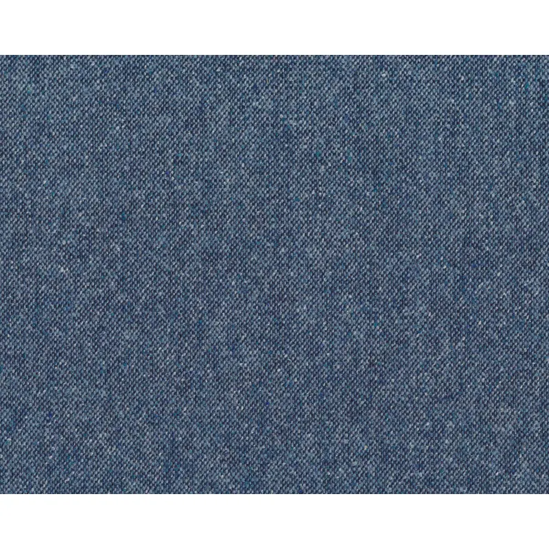 Wollstoff aus Schurwolle JONATHAN, blau meliert