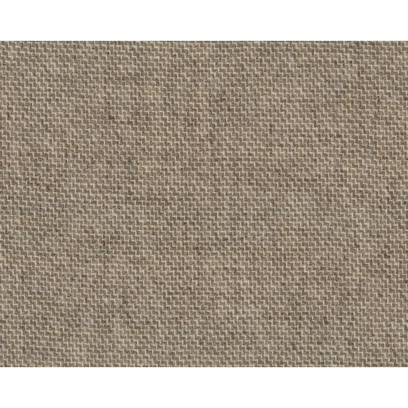 Wollstoff aus ungefärbter Schafwolle PEPITA, beige-natur