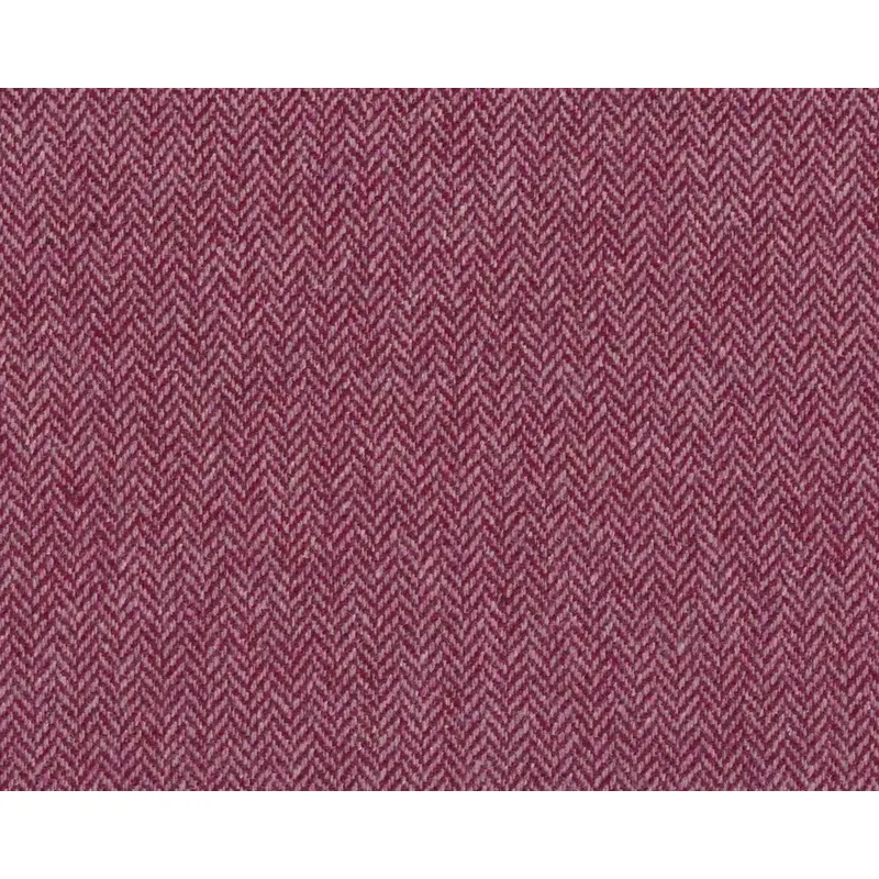 Wollstoff mit Seide, Tweed LISCA ALBA, Fischgrat, weinrot-pink, Hilco