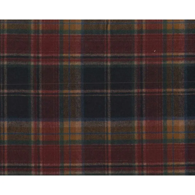 Wollwebstoff FLANELO, Glencheck-Karo, dunkelblau,Toptex