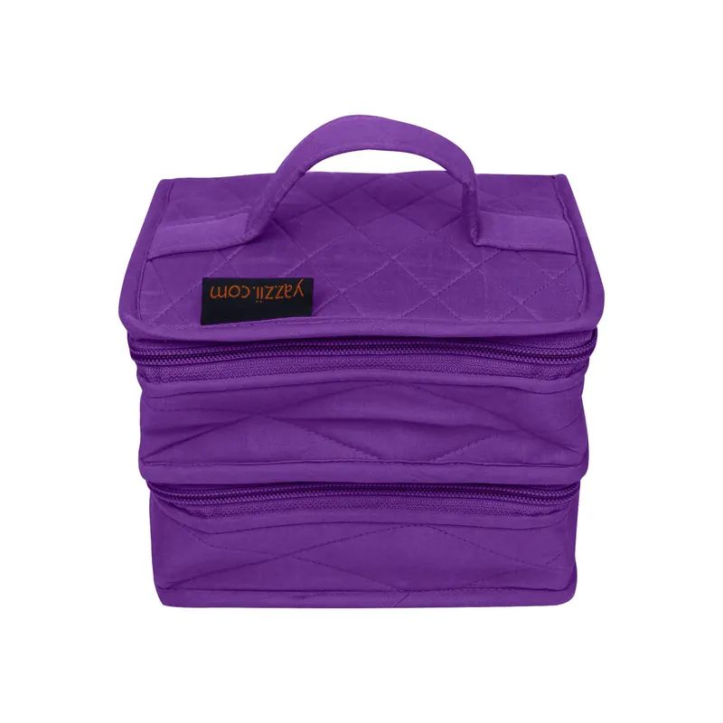 YAZZII-Box DOUBLE CRAFT ORGANIZER PETITE, lila