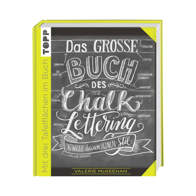 Zeichenbuch: Das Grosse Buch des Chalklettering,TOPP