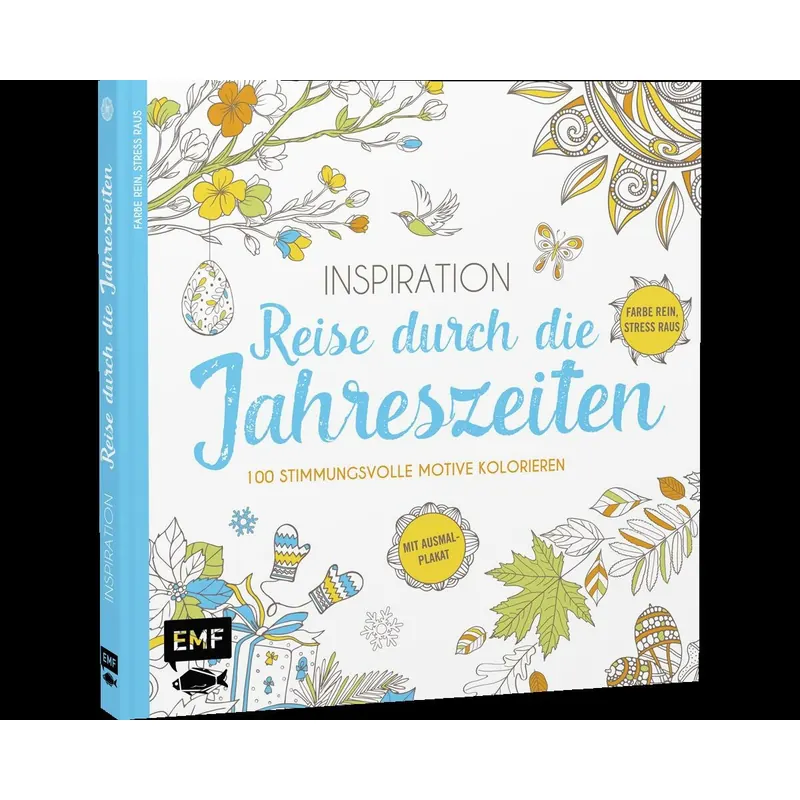 Zeichenbuch: Inspiration Reise durch die Jahreszeiten, EMF