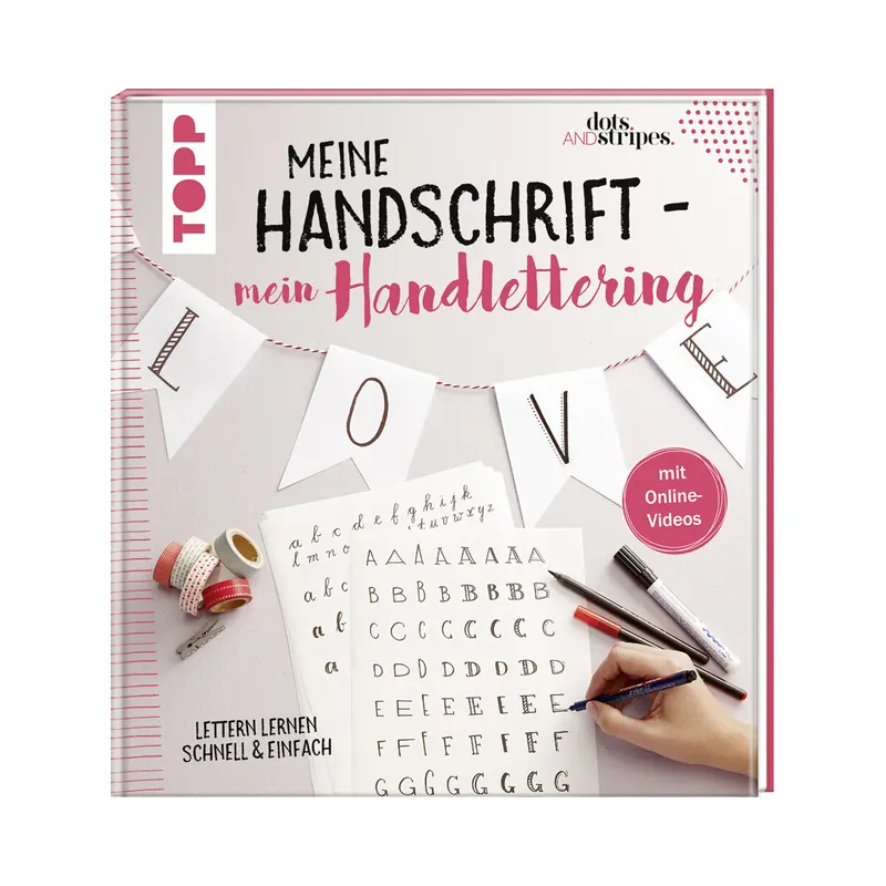 Zeichenbuch: Meine Handschrift, mein Handlettering, TOPP
