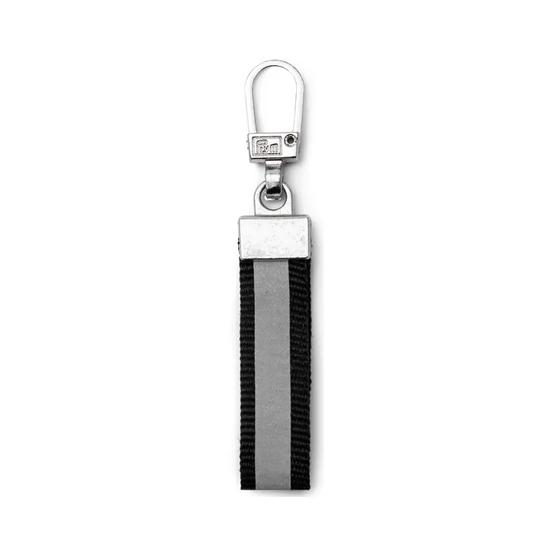 Zipper REFLEKTIEREND, schwarz, Prym