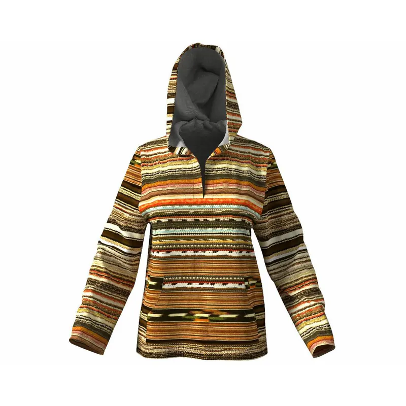 Zwischenmass Schnittmuster PULLOVER MIT KAPUZE