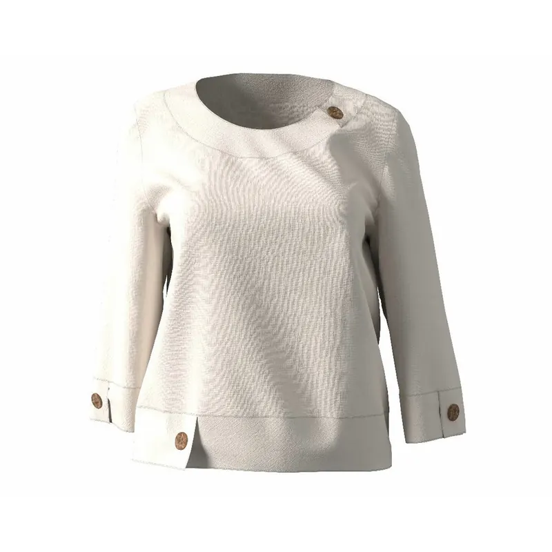 Zwischenmass Schnittmuster WEITE BLUSE